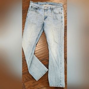 Levi's 527 light wash straight leg jeans sz 32 × 32